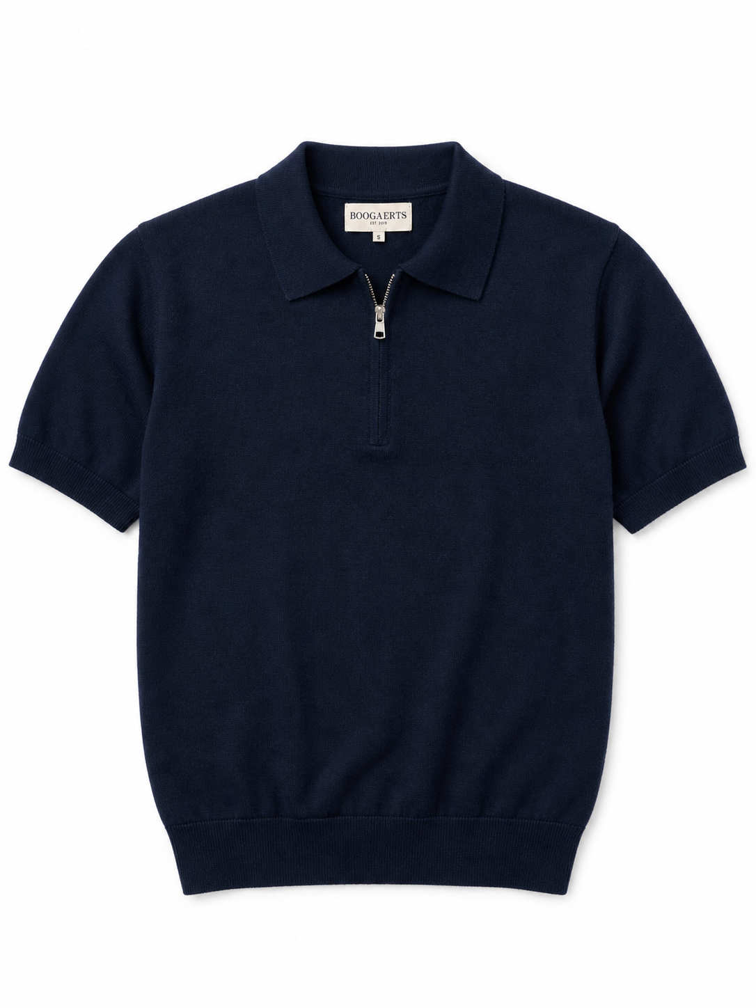 LEONARDO Knit Polo - Navy